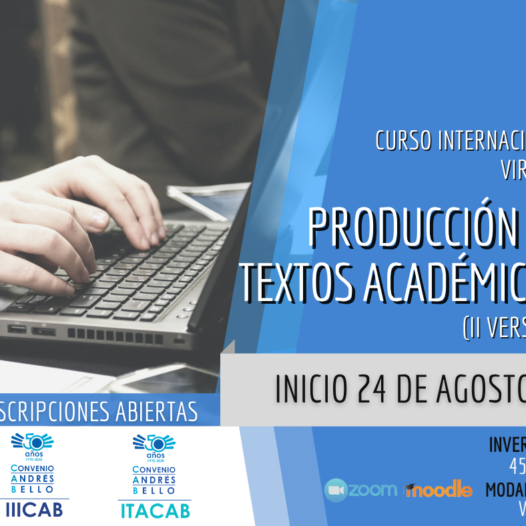 Curso Internacional Virtual: “Producción de Textos Académicos”