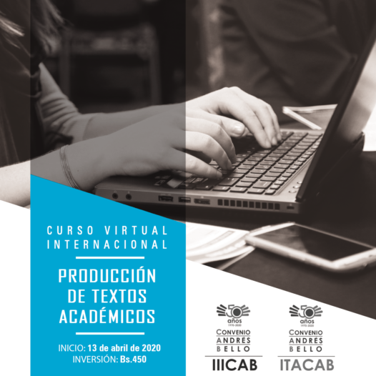 Curso Virtual Internacional: Producción de Textos Académicos