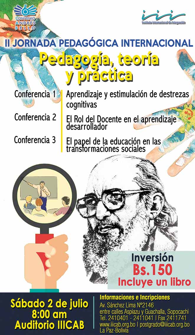 II Jornada Pedagógica Internacional – Pedagogía, teoría y práctica