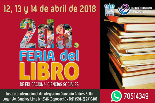 2da. Feria del Libro de Educación y Ciencias Sociales